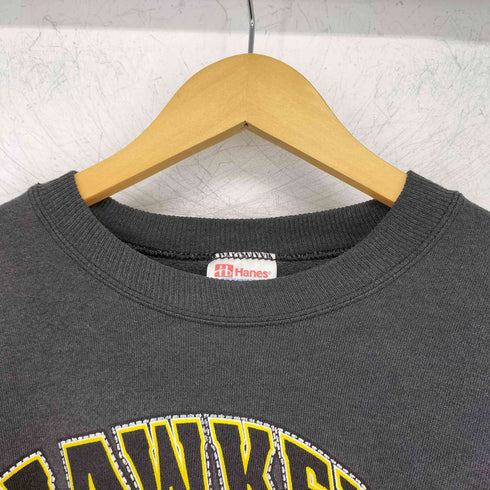 ヘインズ Hanes hawkeyes スウェット メンズ import:XL